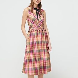 J.Crew Shirtdress in plaid NWOT